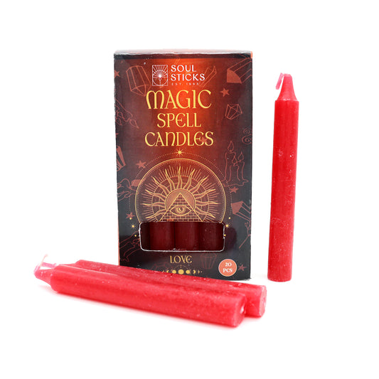 Love Red Color Magic Spell Candle